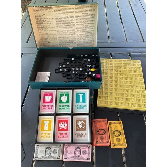Vintage Acquire Board Game - Picture 4 of 6